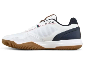 Мужские кроссовки теннисные Wilson Rush Pro 5 - white/navy blazer/gum1a