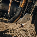 Защита картера Royal Enfield, серебряная Large Sumpguard – Bear 650 / Continental GT 650 / INT 650, 1990552