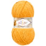 Пряжа Alize (Ализе) Softy Plus / уп.5 мот. по 100 г, 120м, 02 горчичный