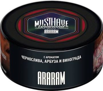 Must Have Undercoal (Araram чернослив, арбуз и виноград ), 125 гр.