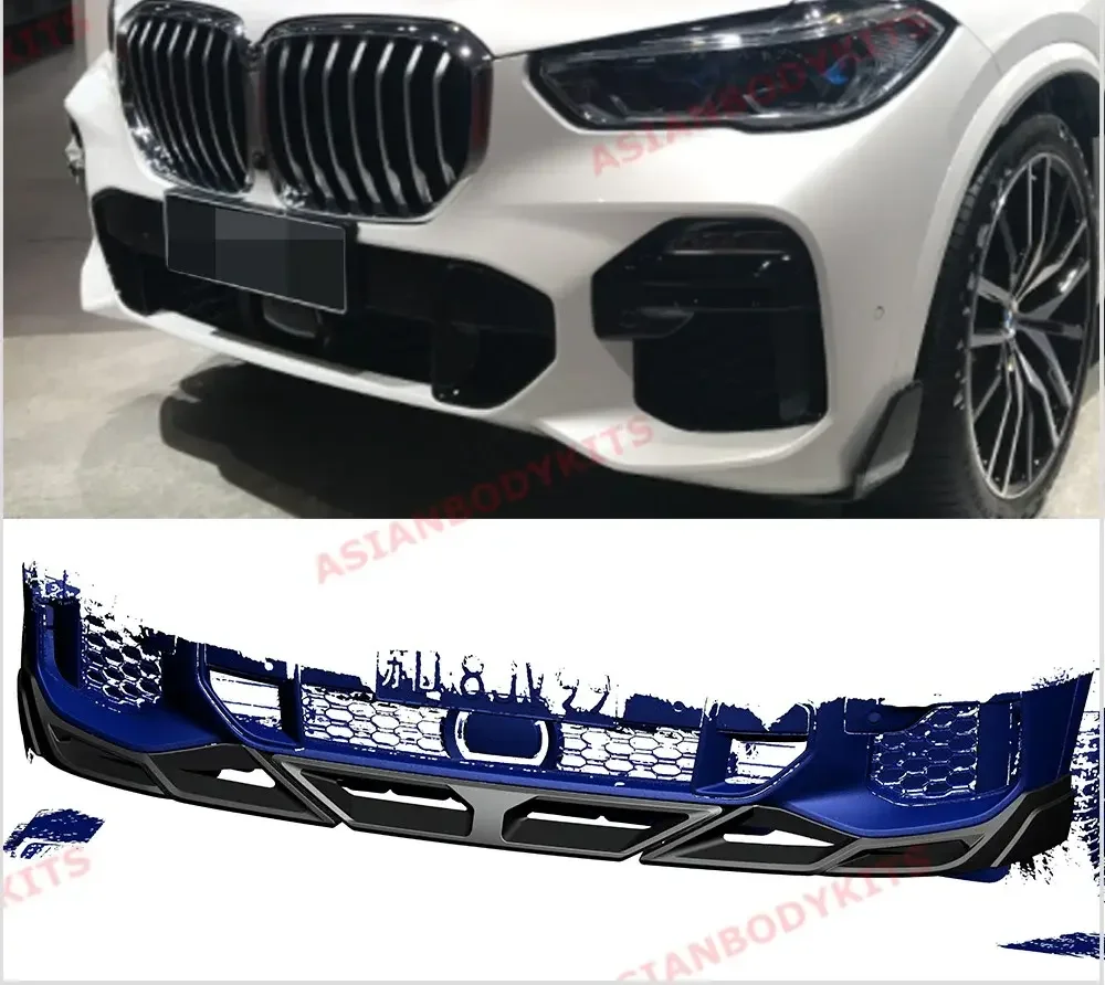 Губа переднего бампера для BMW X5 G05 2019+ БМВ