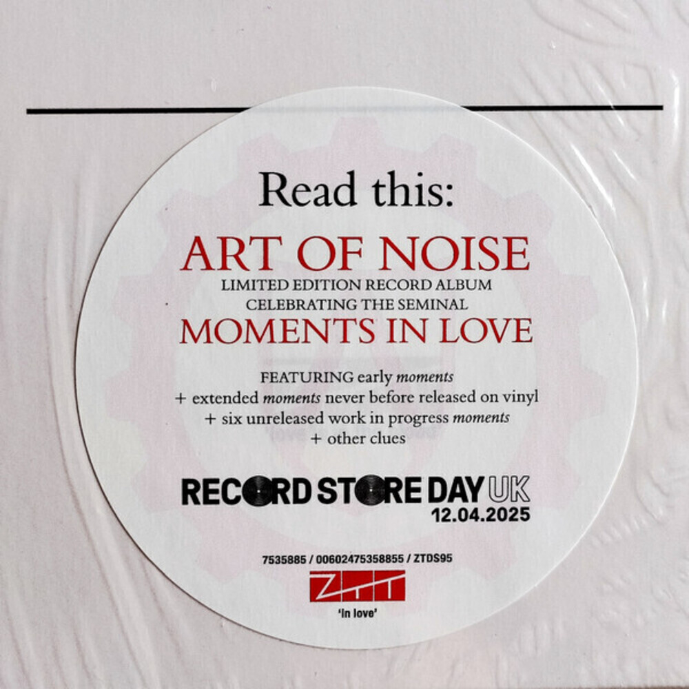 The Art Of Noise / Impressions Of For+ever And The Making Of Moments In Love (Limited Edition)(Coloured Vinyl)(LP)