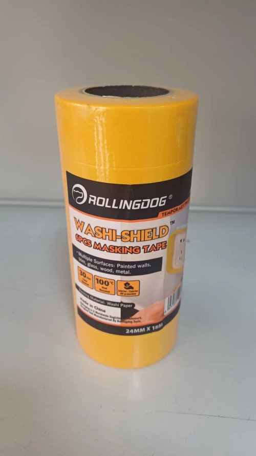 Набор малярных лент WASHI-SHIELD 24 мм*18м,6 шт, серия Professional,арт 80860