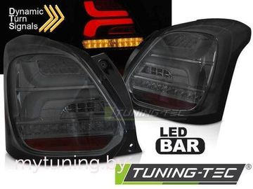 Задние фонари для Suzuki SWIFT 4 17- SMOKE LED SEQ
