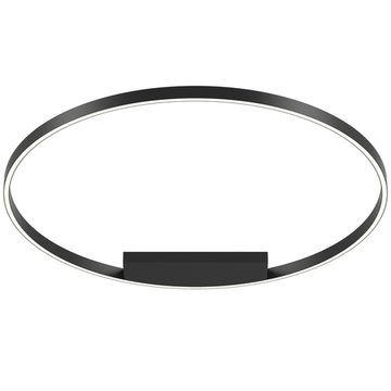 Потолочный светодиодный светильник 59W 3000К/4000К MOD058CL-L65BK чёрный Rim Maytoni