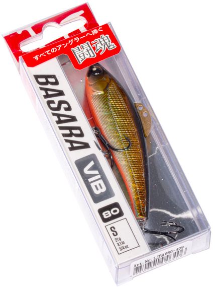 Воблер тонущий вертикальный LJ Pro Series BASARA VIB S 80.00/409