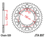 Звезда JTA897.49RED