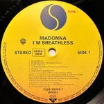 Madonna - I'm Breathless (Music From And Inspired By The Film Dick Tracy) Германия 1990г.