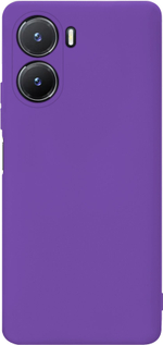 Мягкий Soft Touch чехол из силикона для VIVO Y35 5G с бархатной подкладкой