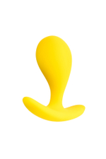 Анальная втулка ToDo by Toyfa Blob желтая 5,5 см