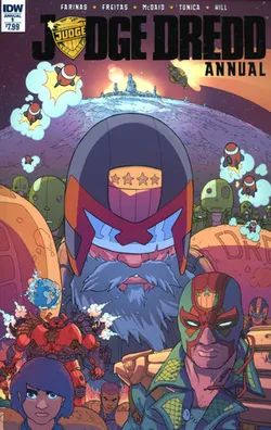 Judge Dredd Vol 5 Annual #1 (Cover A)
