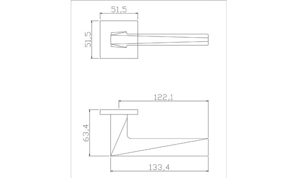 Ручка ADDENBAU SOLAR S-535 NICKEL
