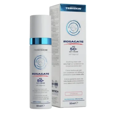 Rosagate Day Cream SPF 50 Tebiskin | Увлажняющий и успокаивающий крем Розагейт СПФ 50