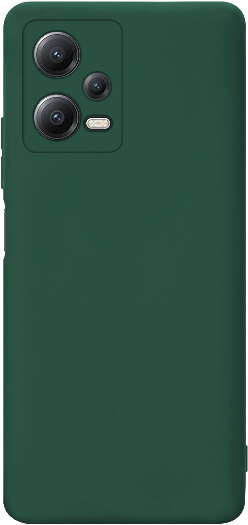 Мягкий Soft Touch чехол из силикона для XIAOMI REDMI NOTE 12 5G / POCO X5 (не PRO!) с бархатной подкладкой
