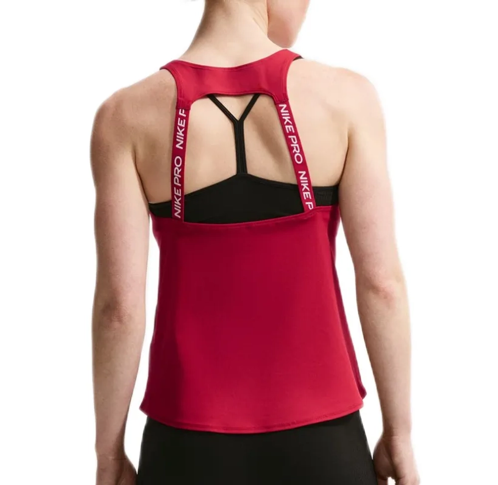 Топ теннисный Nike Dri-Fit Pro Tank - tough red/white