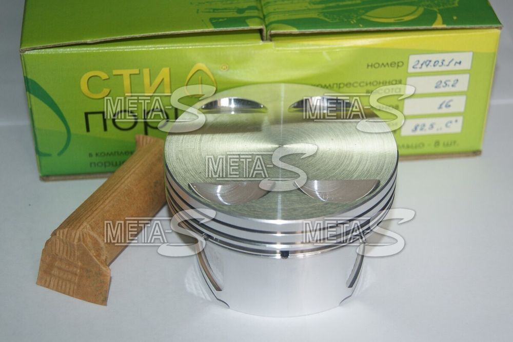 Поршни СТИ 217.03 (82,5, h=25,2 плоск. 2,6 см.куб, p=19/50мм, valve=30,6/27,2, 1,2/1,5/2,0) Поршни СТИ 217.03 (82,5, h=25,2 плоск. 2,6 см.куб, p=19/50мм, valve=30,6/27,2, 1,2/1,5/2,0)