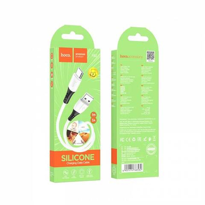 Кабель USB на Type-C Hoco X82 Silicone (white)
