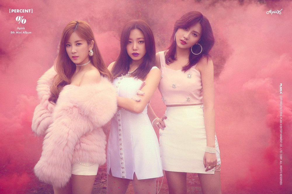 Альбом Apink - Percent % 8th Mini Album RANDOM Version