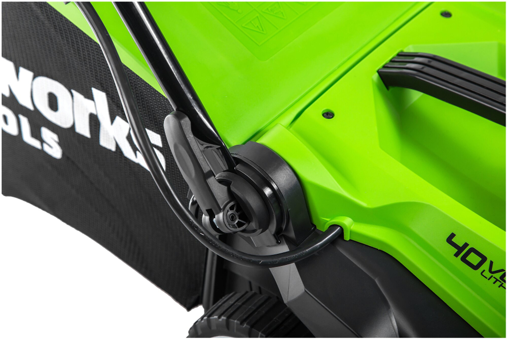 Газонокосилка аккум. GREENWORKS G40LM35 40В,35см,20–70 мм,до 400 м² от 4 Ач,без АКБ и ЗУ (2501907)