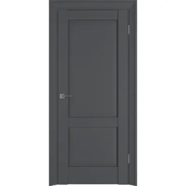 Межкомнатная дверь пэт Витон 02C grey глухая