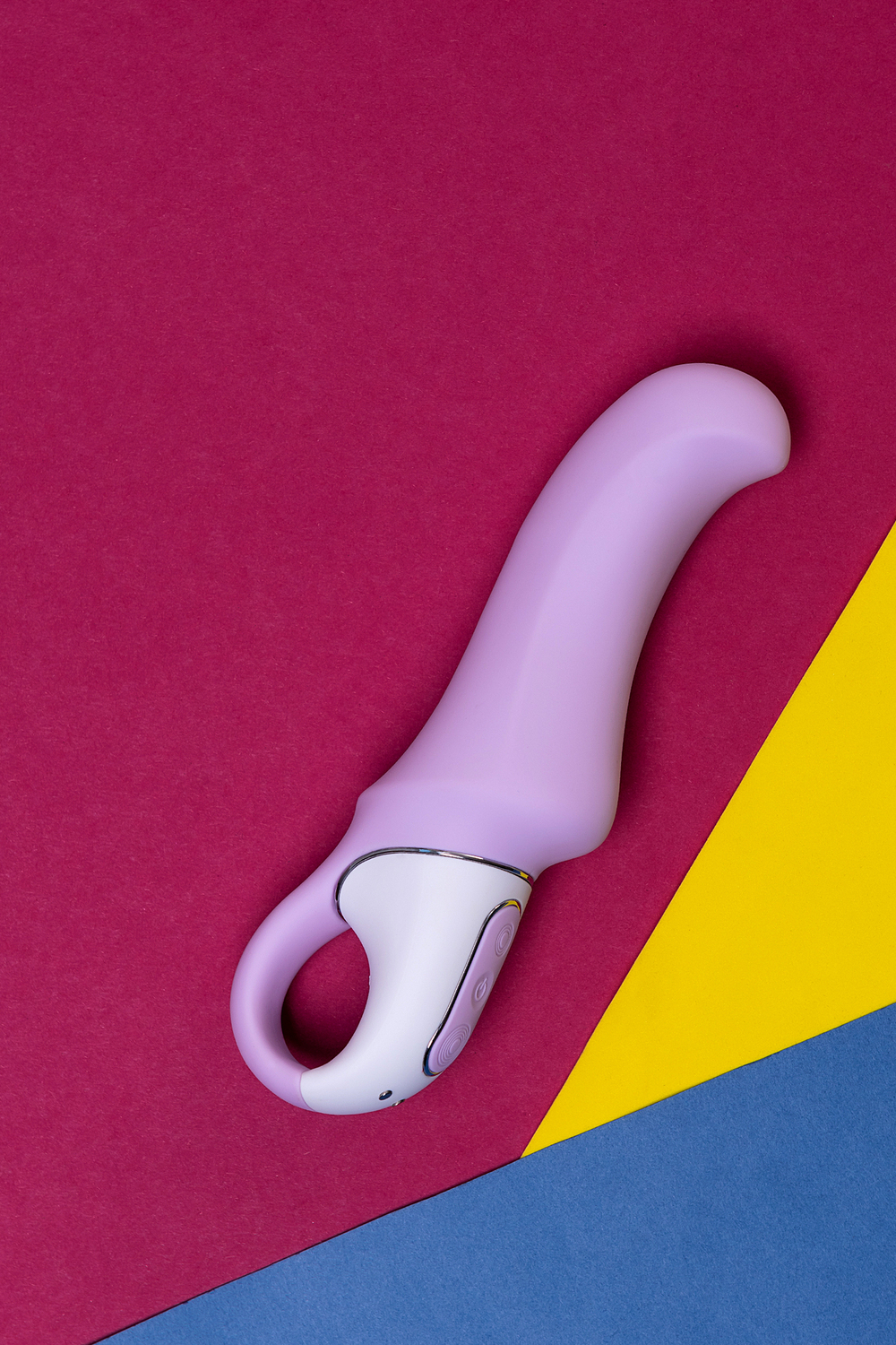 Вибратор Satisfyer Vibes Charming Smile силикон фиолетовый 18,7 см