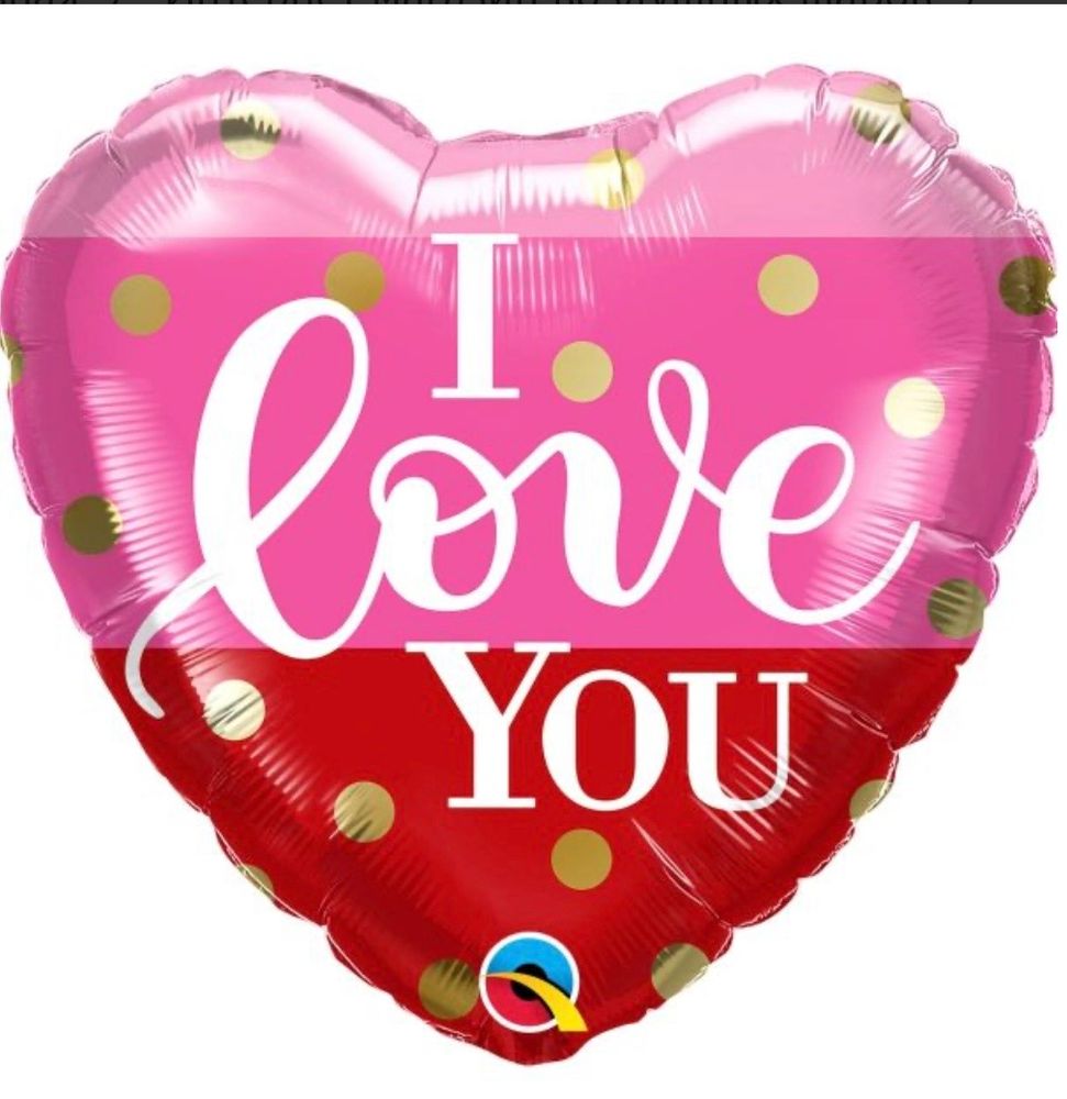 Шар фольгированный I love You