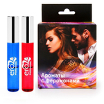 Набор тестеров ароматизирующих композиций с феромонами EROWOMAN & EROMAN Limited Edition - 9 шт. по 5 мл.