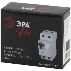 Автоматический выключатель дифференциального тока ЭРА PRO NO-902-07 АВДТ 63 C32 100мА 1P+N тип A | Электротовары