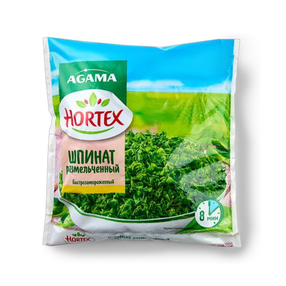 Шпинат размельченный 400гр Agama 1/12