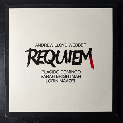 Andrew Lloyd Webber ‎– Requiem (Европа 1985г.)