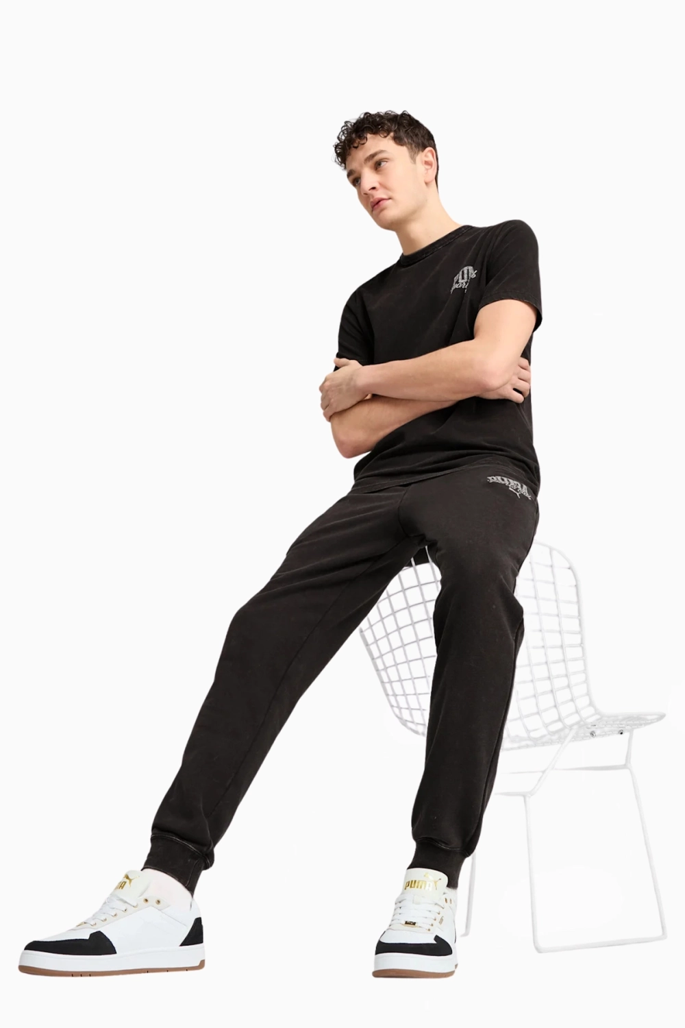 Штаны Puma Classics Washed - черный