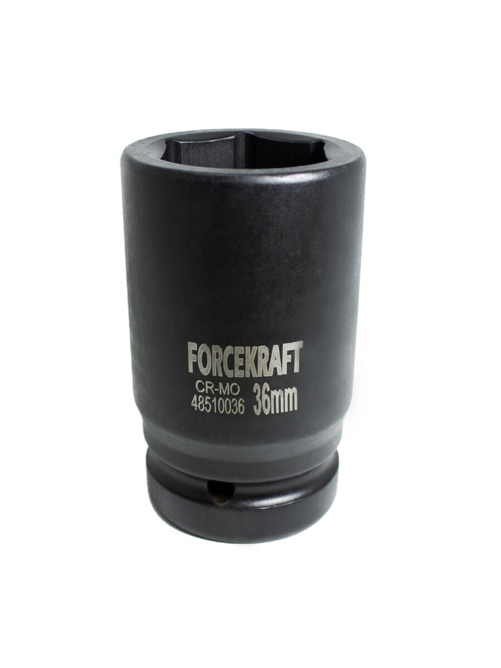 Головка ударная глубокая 1'', 36мм (6гр.) FORCEKRAFT FK-48510036