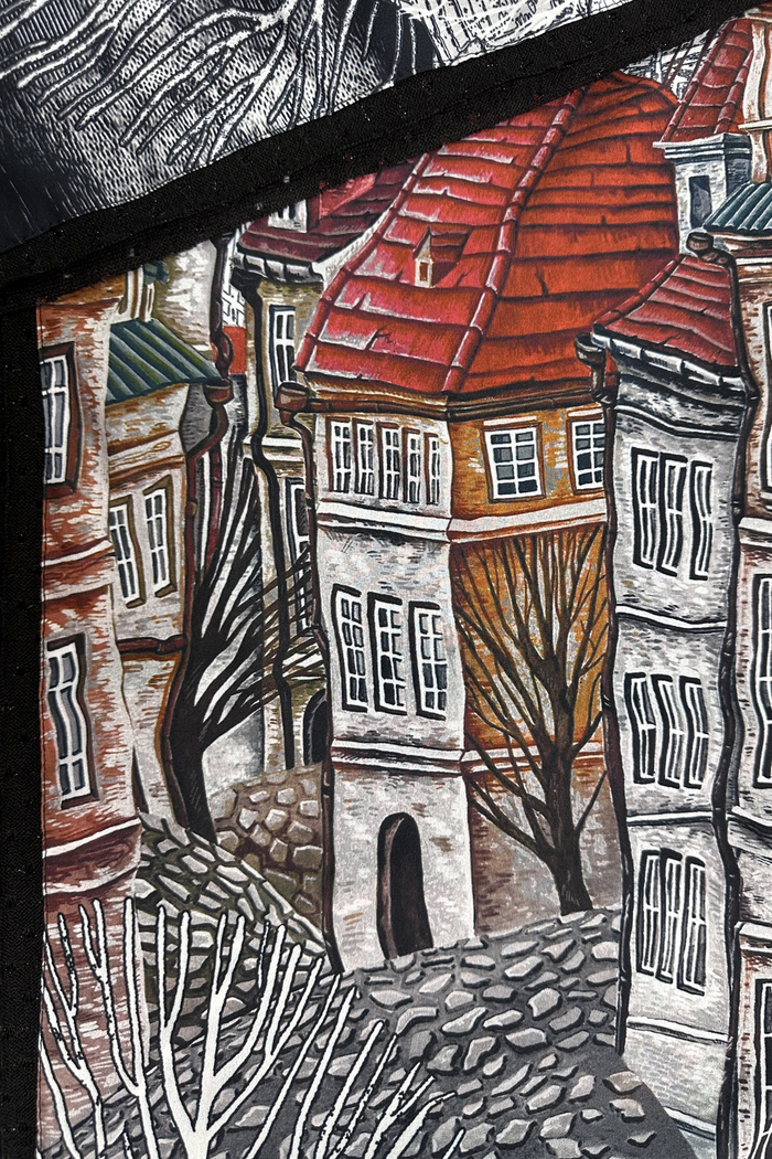 Scarf "Walking around the city"