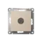 Розетка телевизионная оконечная 1 дБ Systeme Electric AtlasDesign Песочный ATN001291