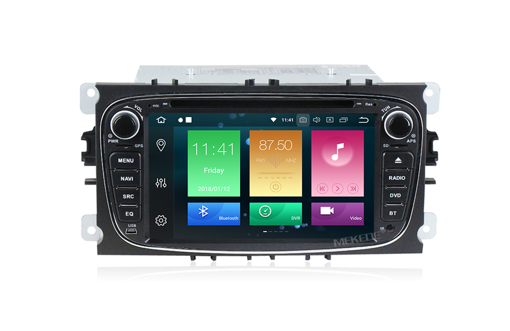 Установочный комплект для FORD Focus II, Mondeo, S-MAX, Galaxy, Tourneo/Transit Connect черный  KUBERG MKD-7028B-P30