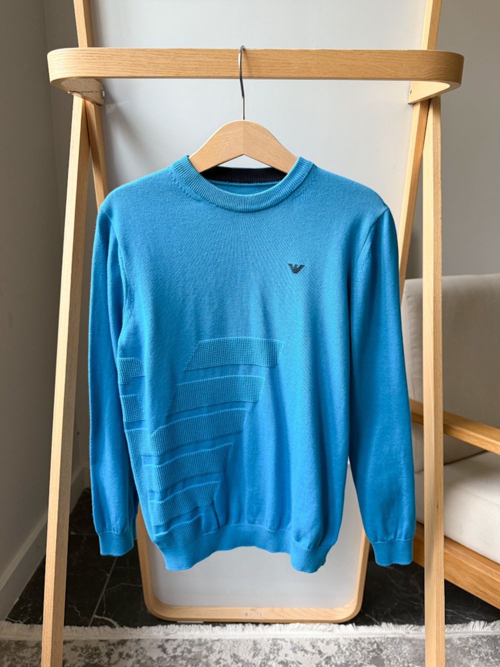 Хлопковый джемпер Emporio Armani, 122