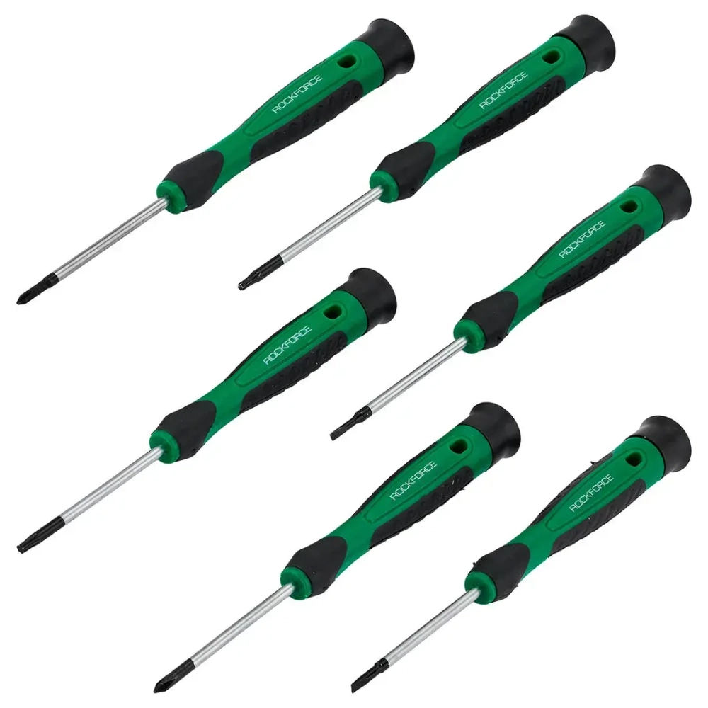 Отвертки для точных работ, набор 6пр. RockFORCE RF-7006P