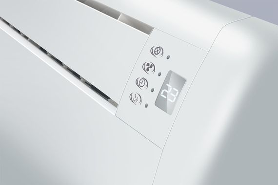 Напольно-потолочная сплит-система AUX ALCF-H48/5R1C + AL-H48/5R1C(U), белый — (1)