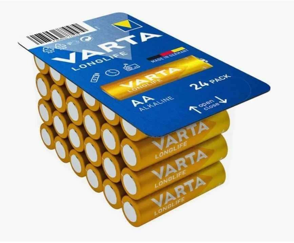 Элемент питания VARTA LONGLIFE LR6 BOX24 4106 (1/12)