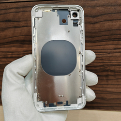 Корпус для iPhone XR в стиле iPhone 16 (цвет: White / Белый)