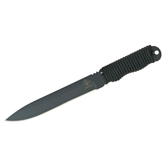 Цена наНож с фиксированным клинком Ontario BlackCordWrap, сталь 1095, рукоять паракорд, black
