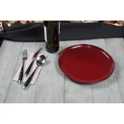 Тарелка d 26,5 см h2,5 см Evolution Dark Red P.L. Proff Cuisine [1]