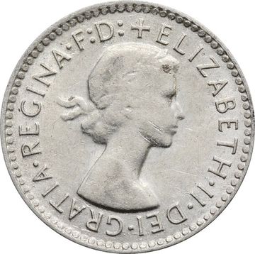 3 пенса 1958 Австралия