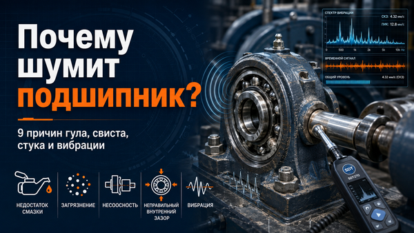 Почему шумит подшипник: 9 причин гула, свиста, стука и вибрации Почему шумит подшипник: 9 причин гула, свиста, стука и вибрации
