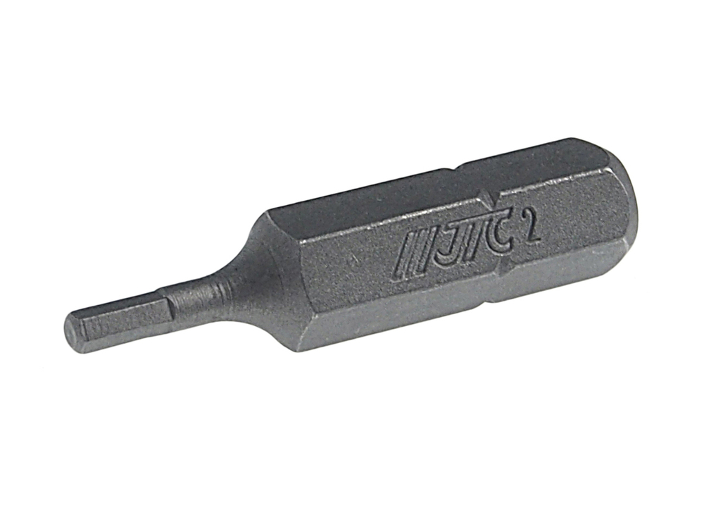 Бита HEX H2х30мм 1/4" DR 6-ти гранная JTC