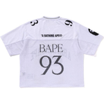 A Bathing Ape Line Camo Multi Logo Relaxed Fit Football Jersey белый