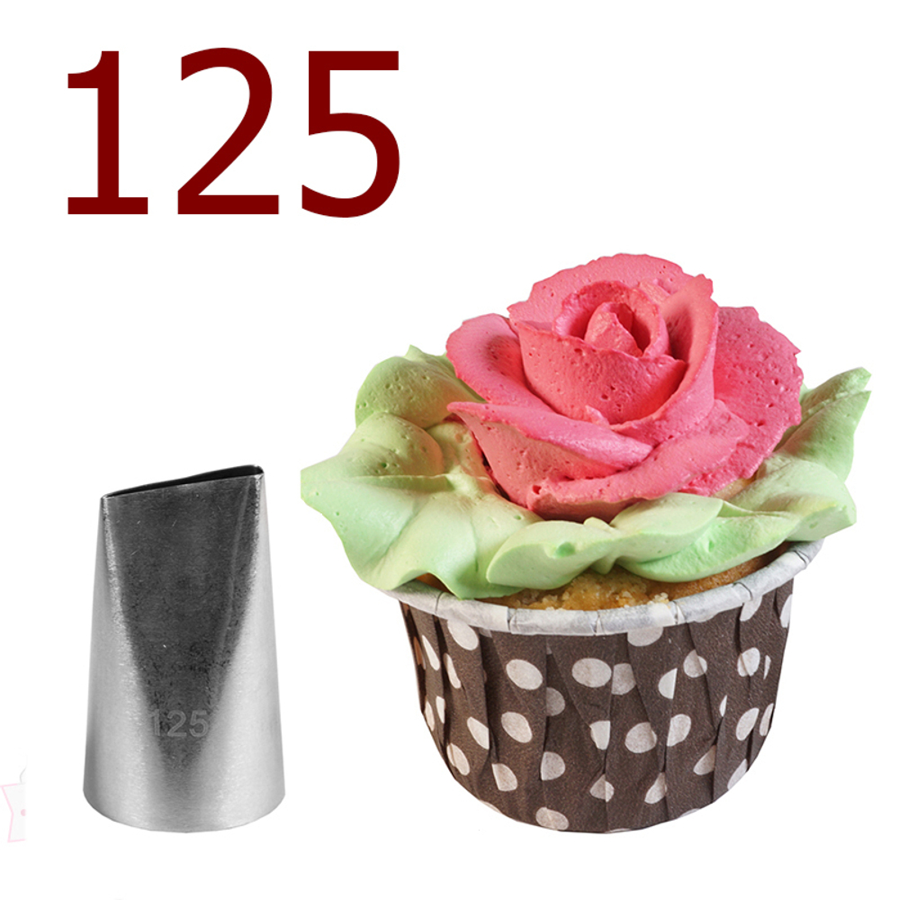 Насадка "Лепесток розы прямой 18*3мм" №125