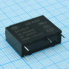Реле электромагнитное HF46F/24-HS1F 24VDC