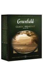 ГРИНФИЛД Классик Брекфаст (Greenfield - Classic Breakfast) черный, 100пак/1ш