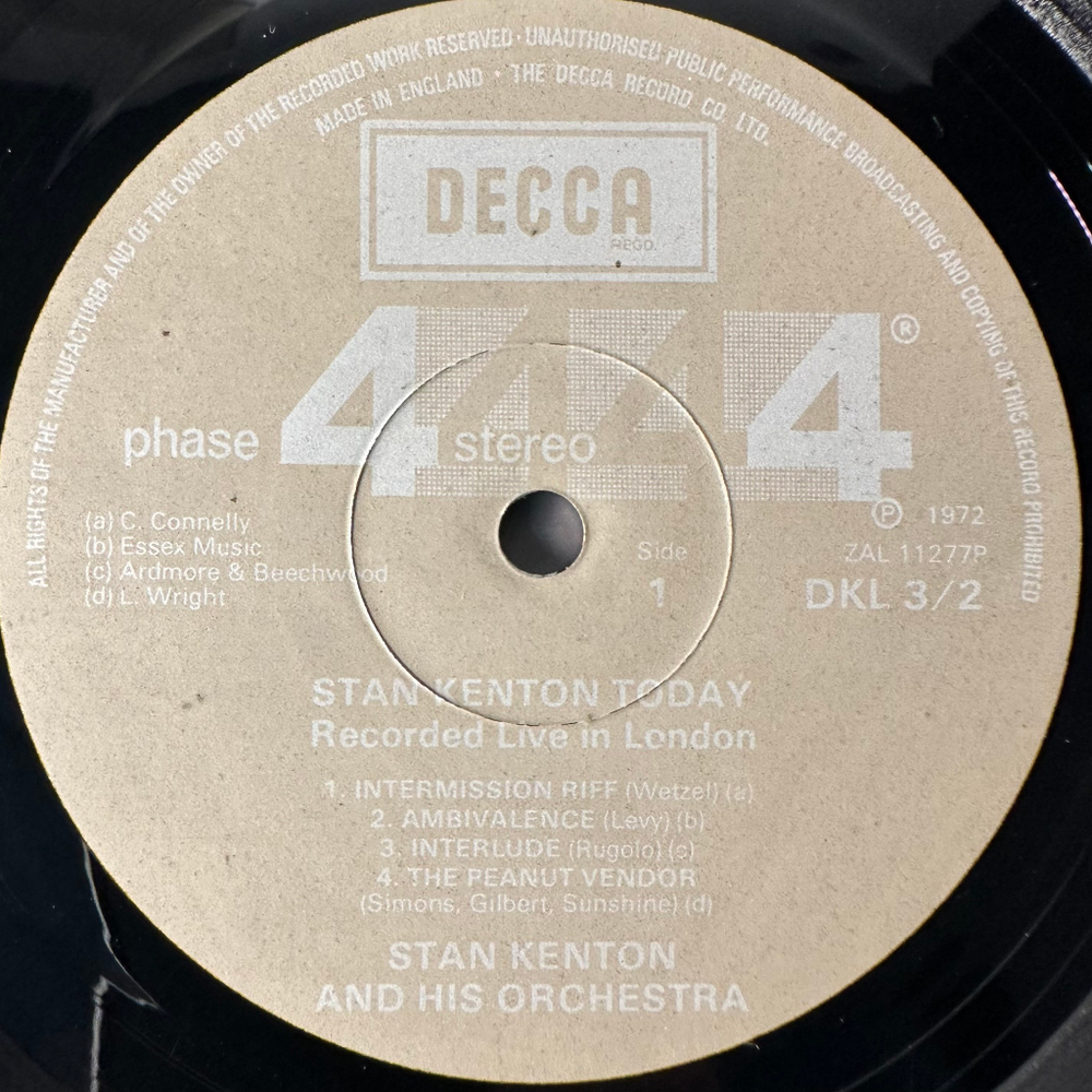 Stan Kenton - Stan Kenton Today 2LP (England 1972г.)